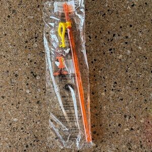 Reeses Orange Straw with Reese’s keychain Accessory